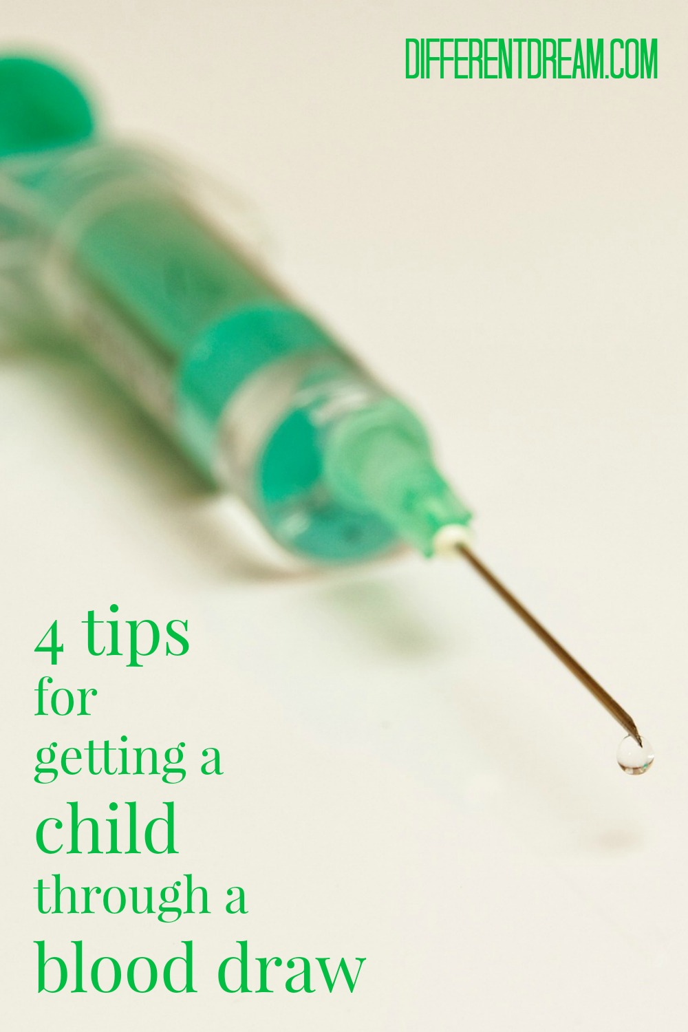 Guest blogger Nancy Flanders shares 4 tips she has tested and recommends using for getting a child through a blood draw.