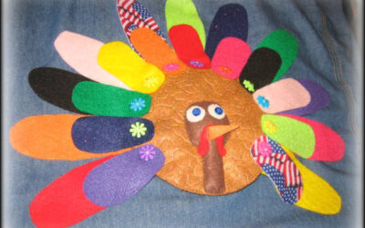 How to Make a Button Thanksgiving Turkey Craft