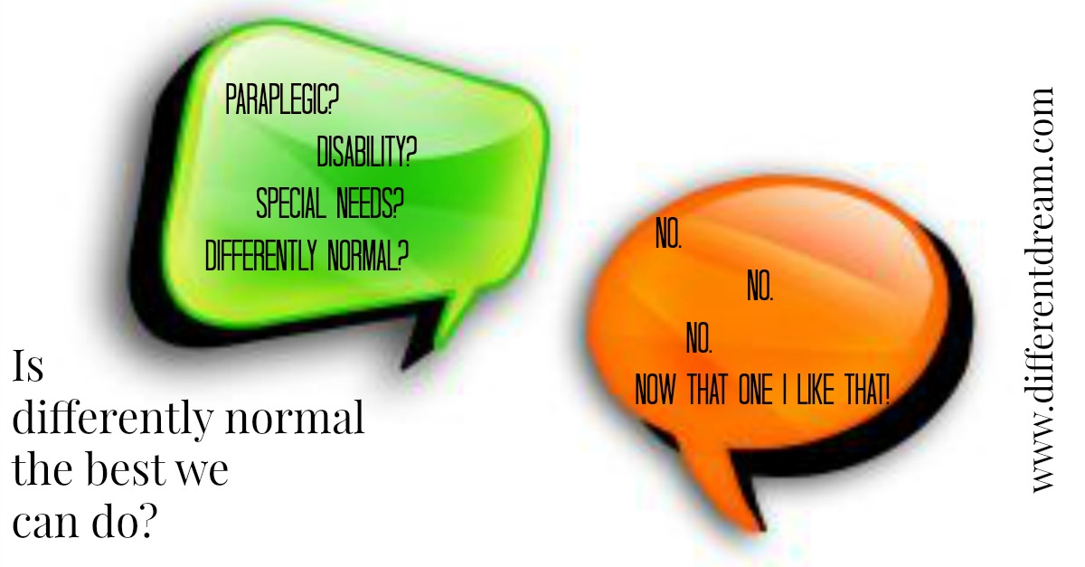 Is Differently Normal the Best We Can Do?