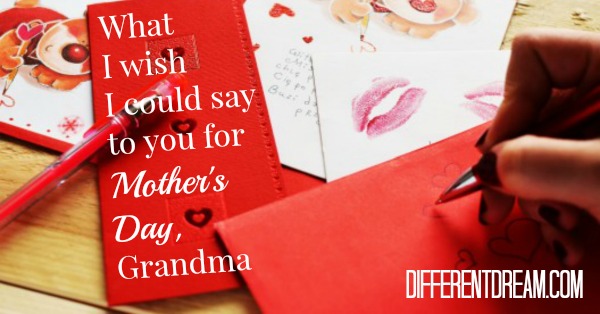 To Grandma from your Grandchild with Special Needs