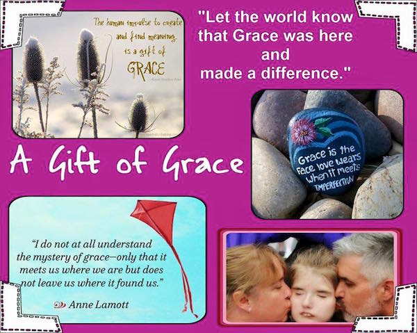 Scott Newport tells the story of giving and receiving a gift of grace in memory of Grace Susan Akers, a teenager with special needs who died in April, 2015.