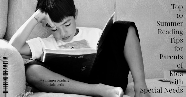 Are your kids tired of summer reading? These 10 summer reading tips for kids with special needs can get them enthused again.