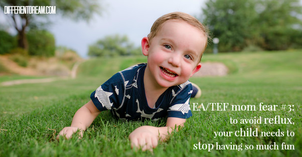 Screen Shot 2018-01-15 at 4.41.39 PM EA/TEF mom fears are numerous and real. Guest blogger Jill Seaney explains the 4 greatest fears that have surfaced since her son was born.