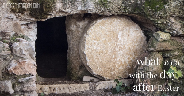 The day after Easter can be hard for parents, just as it was for the disciples. Their story provides guidance about how to handle the day after Easter.