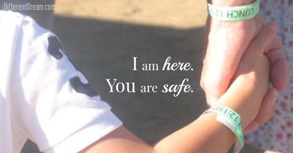 I am here. You are safe. These 6 words make all the difference for Heesun Hall's son when his PTSD caused by medical trauma leads to troubled sleep.