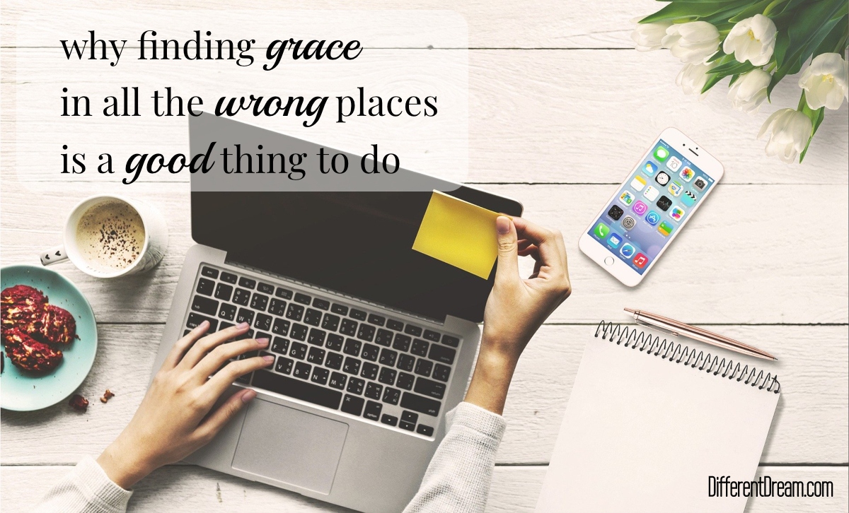 Finding grace in all the wrong places makes life better in hard situations like special needs parenting and pandemics. Here's how to do it.