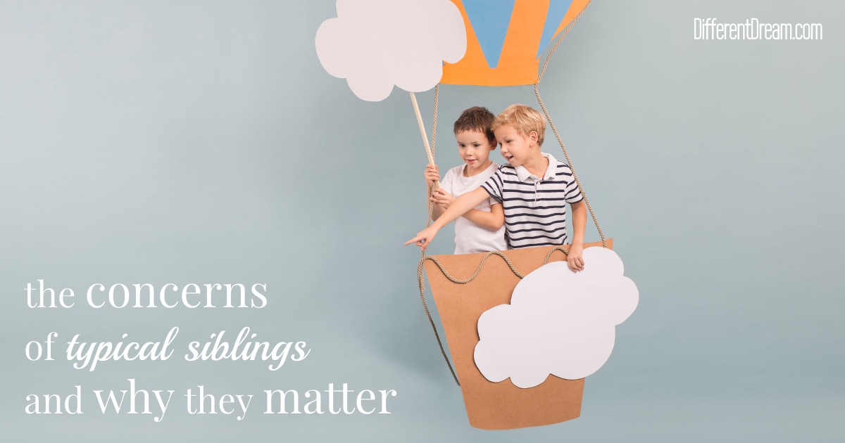 The concerns of siblings of children with special needs can be easily overlooked. This post explains what parents should do instead.