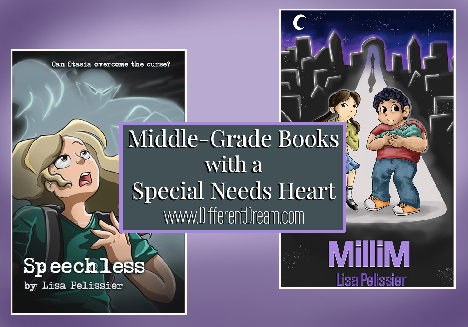 Guest blogger Lisa Pelissier introduces and explains her latest middle-grade fiction for kids with special needs.